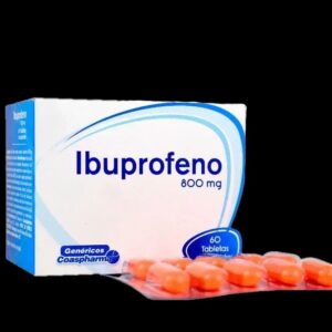 ibuprofeno 800 mg 60 tabletas coa