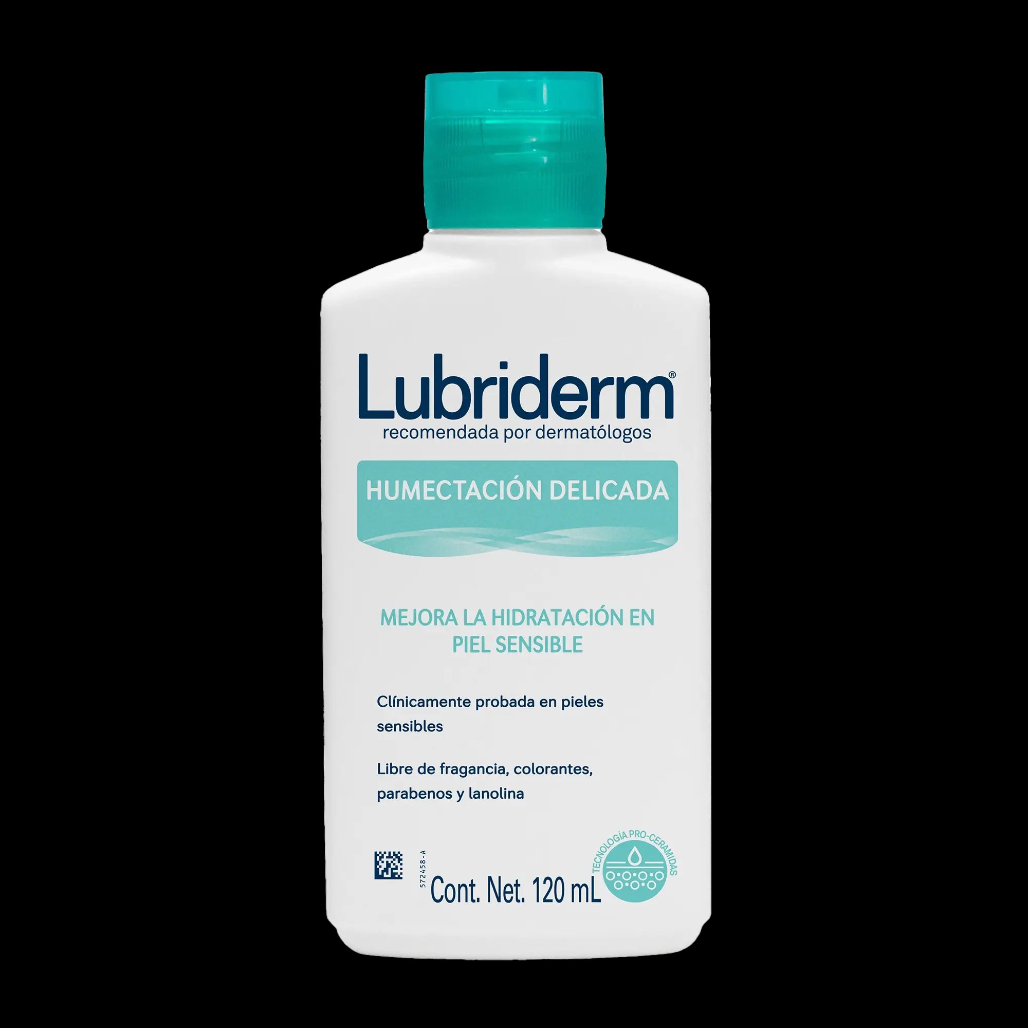 lubriderm locion piel sensible 120 ml