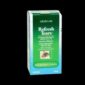 refresh tears gotas lubric 15 ml