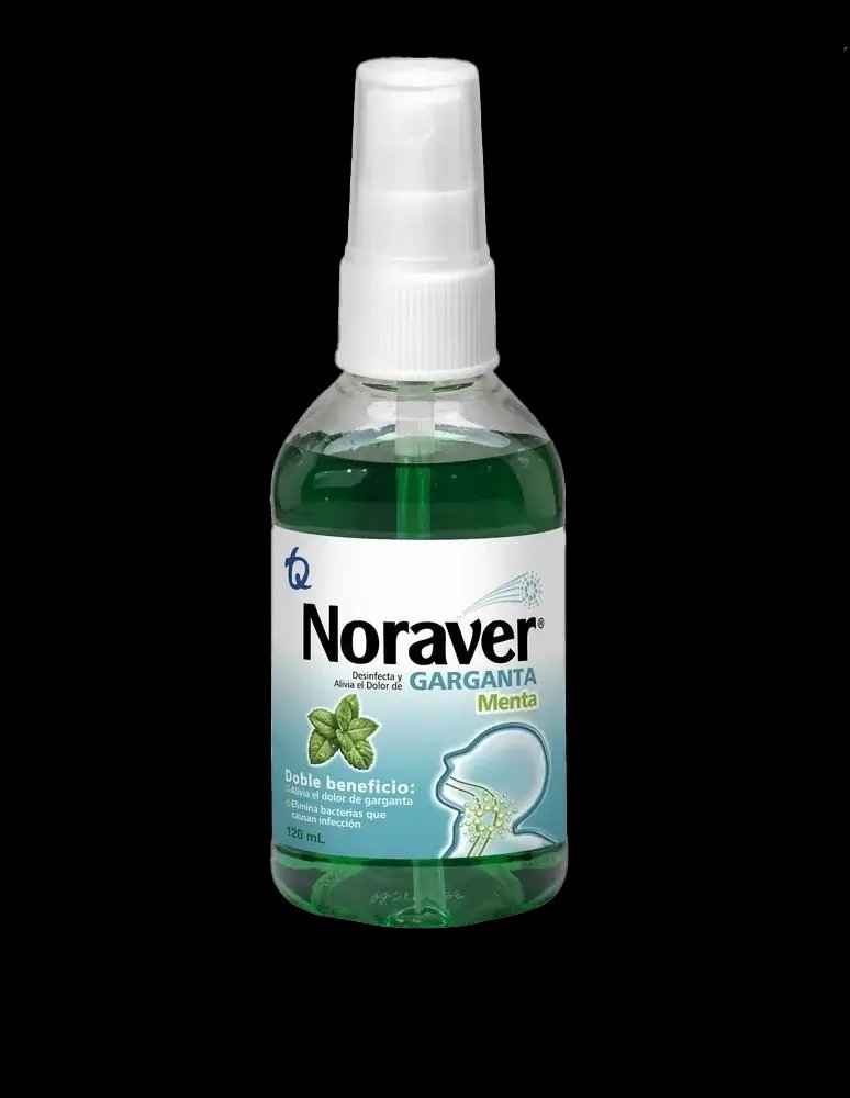 noraver spr menta 120 ml