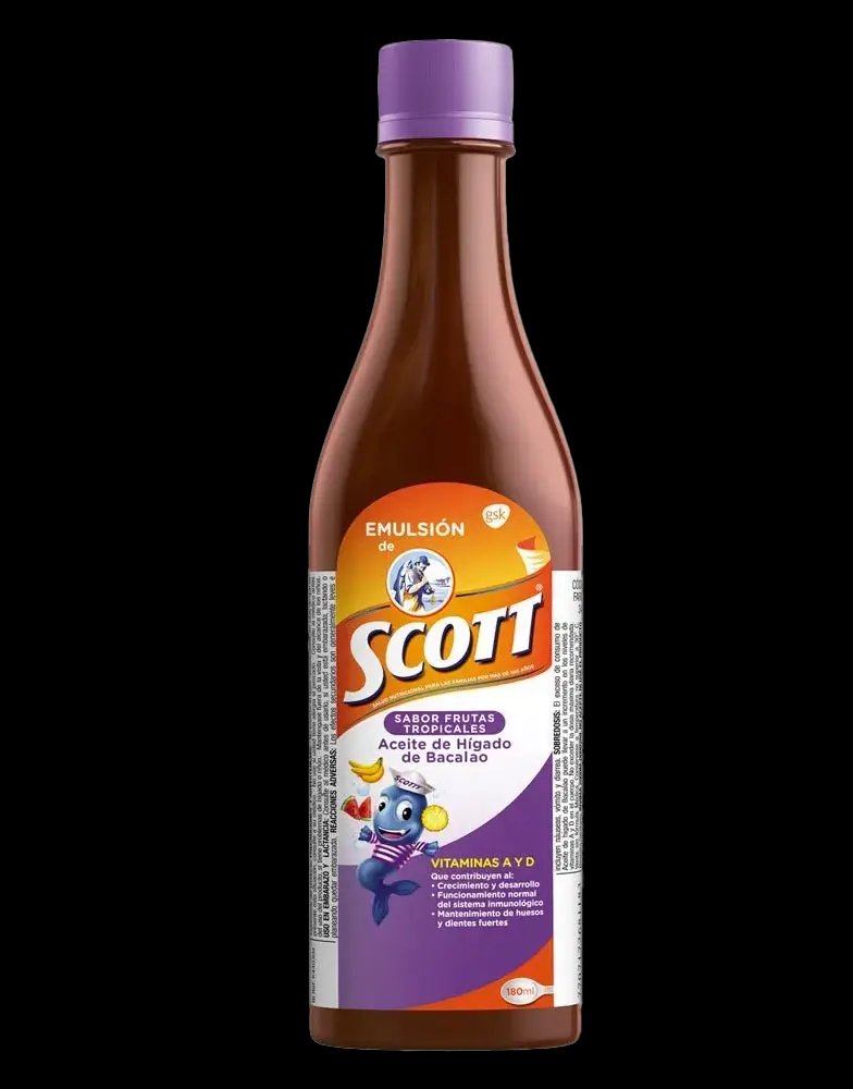 emulsion scott fruta tropical 180 ml