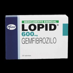 lopid 600 mg 20 tabletas