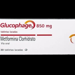 glucophage 850 mg 30 tabletas