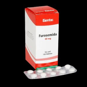 furosemida 40 mg 100 tabletas gf