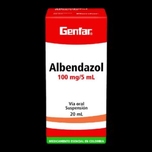 albendazol suspension 20 ml gf