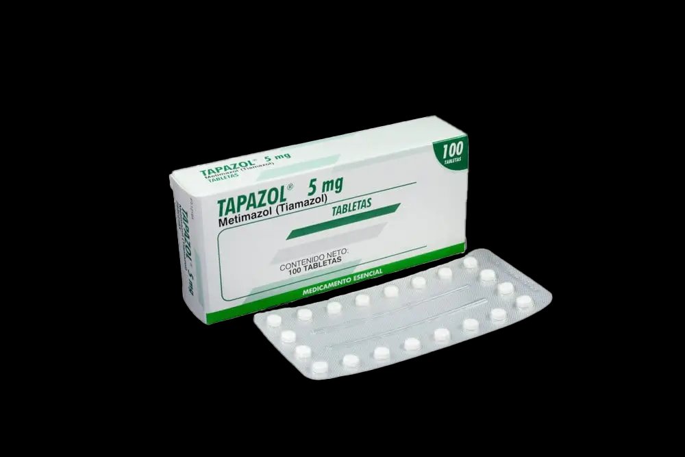 tapazol 5 mg 100 tabletas
