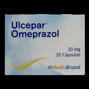 ulcepar 20 mg 20 capsulas