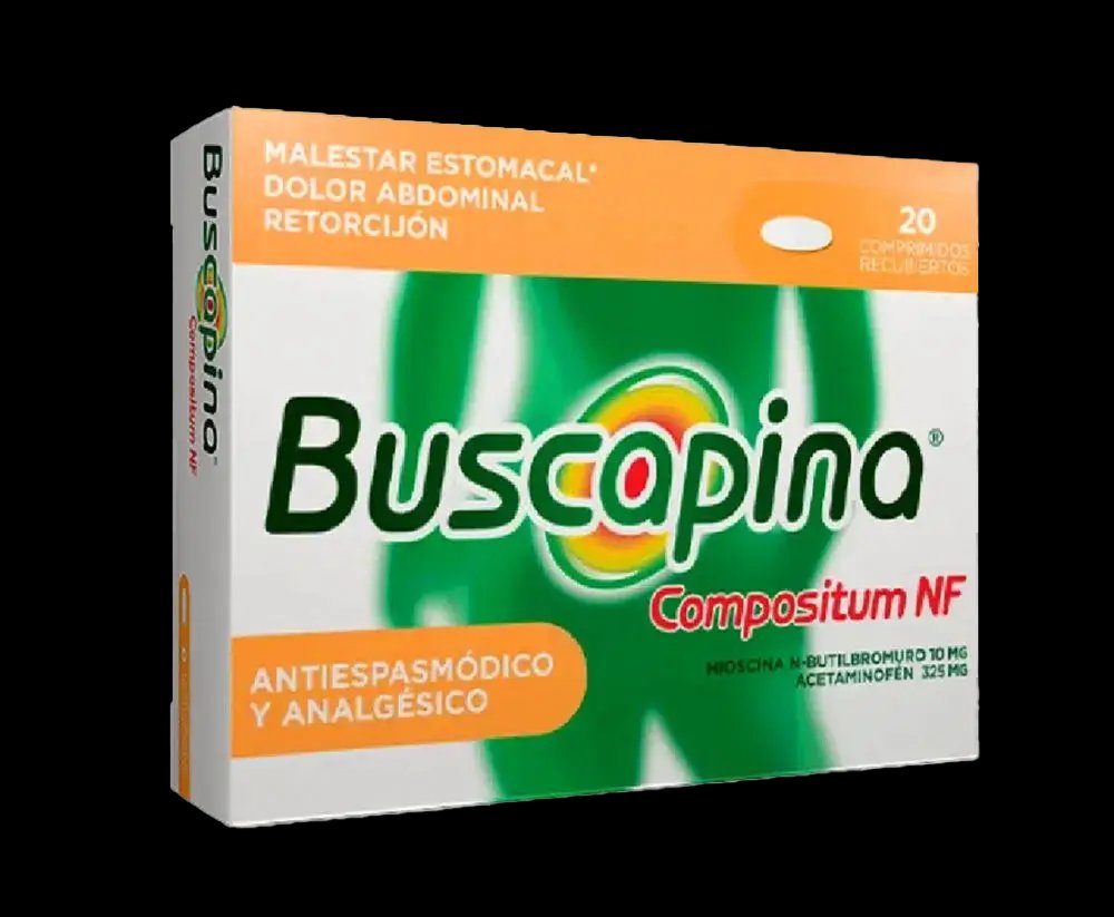 buscapina nf comp 20 tabletas