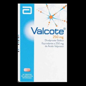 valcote 250 mg 30 tabletas (p)