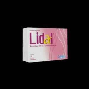 lidal 500/100 mg 10 ovulos