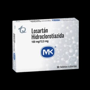 losartan+hct 100/12.5 mg 30 tab mk