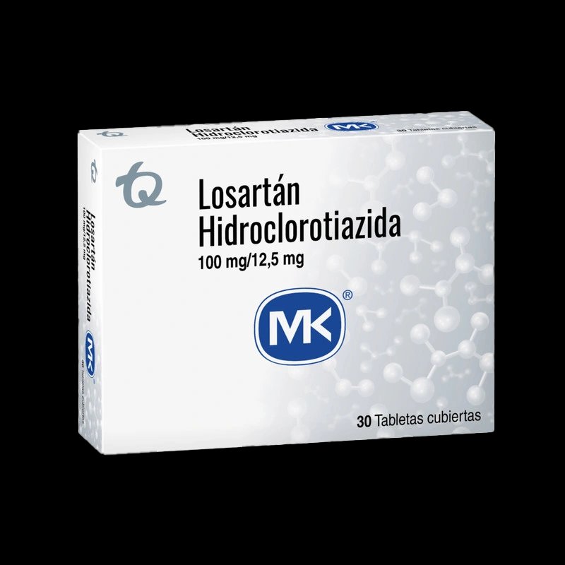 losartan+hct 100/12.5 mg 30 tab mk