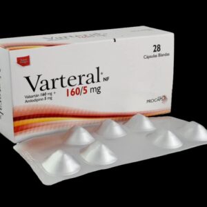 varteral 160/5 mg 28 capsulas