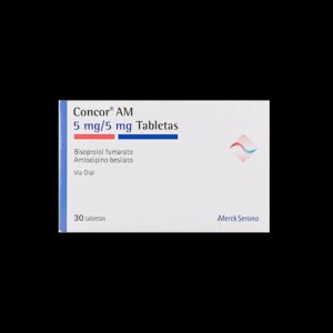 concor am 5/5 mg 30 tabletas
