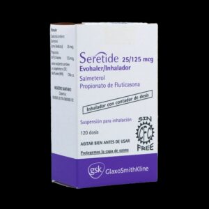 seretide evoh 25/125 120 dosis inhal (p)