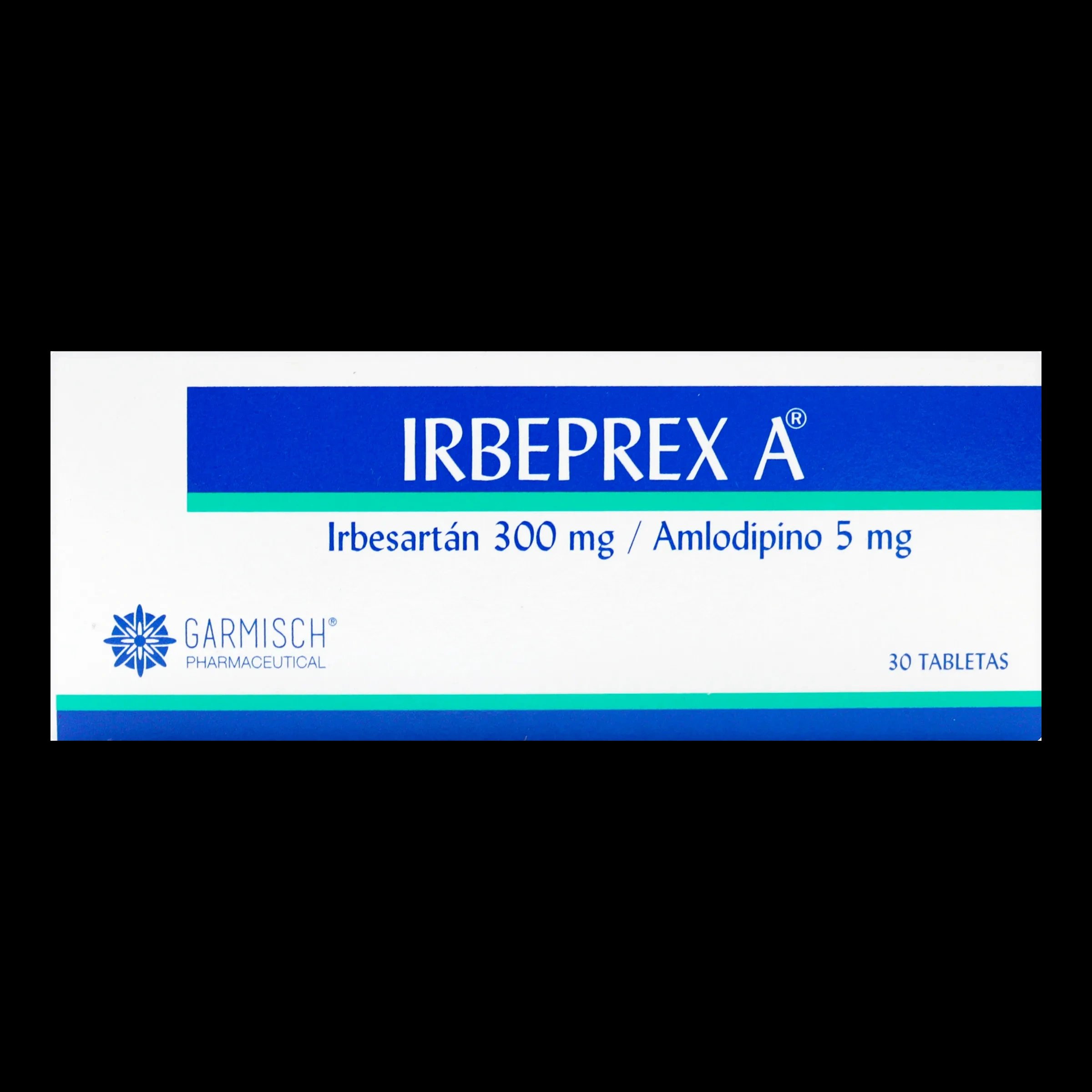 irbeprex a 300/5 mg 30 tabletas
