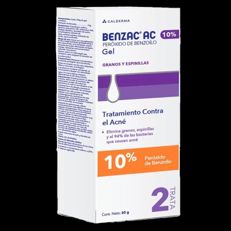 benzac ac 10% gel 60 gr