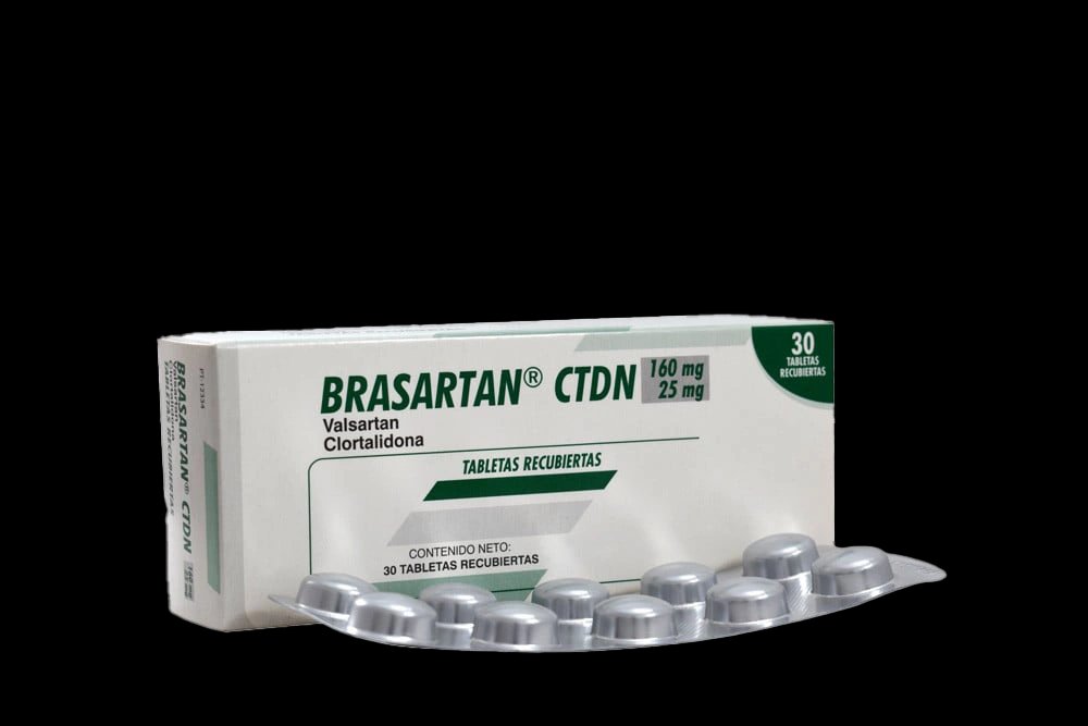 brasartan ctdn 160/25mg 30 tabletas