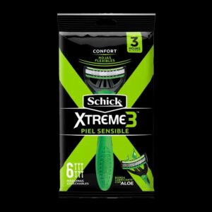 maquina schick xtreme.3 p/sensib 6 und