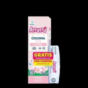colonia arrurru orig rosada 120 ml+jabon suav/hum 110 gr