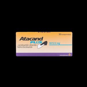 atacand plus 16/12.5 mg 30 tabletas