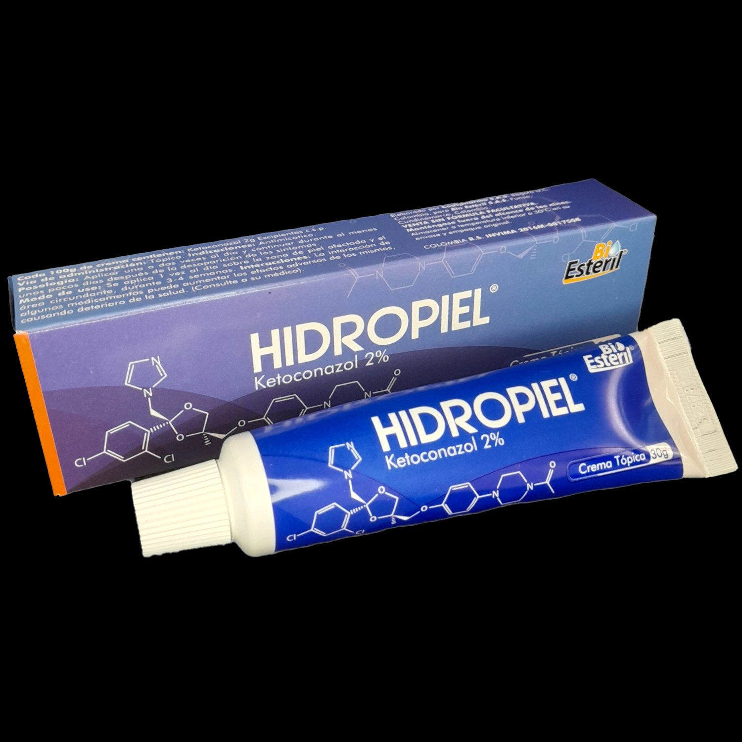 hidropiel 2% crema top 30 gr