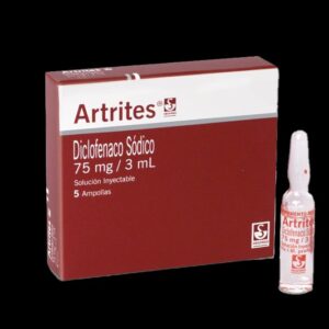 artrites 75mg/3ml 5 ampollas
