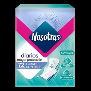 protector nosotras dia/largos c.alas 72 und