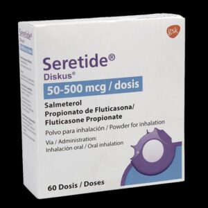 seretide diskus 50/500 mcg 60 dosis (p)