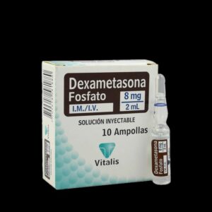 dexametasona 8mg/2ml 10 ampollas vt