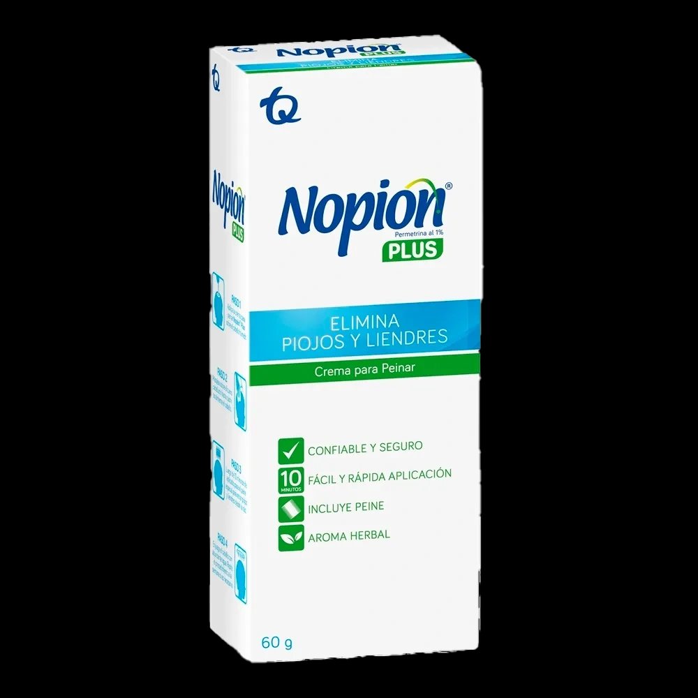 nopion plus crema 1% herbal 60 gr