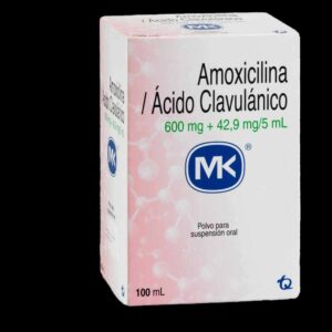 amoxicilina+acido clav.600/42.9 mg 100 ml mk