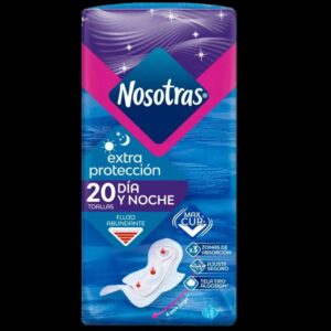 toallas nosotras ext.prot d/n 20 und