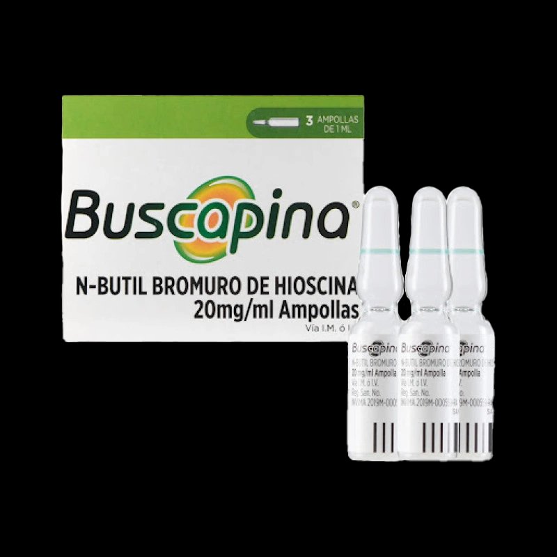 buscapina 20 mg/1ml 3 ampollas