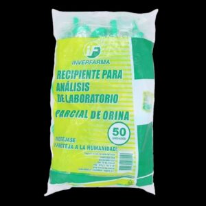 frasco p/orina medical 50 und