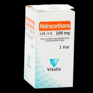 hidrocortisona 100 mg 1 ampolla vt