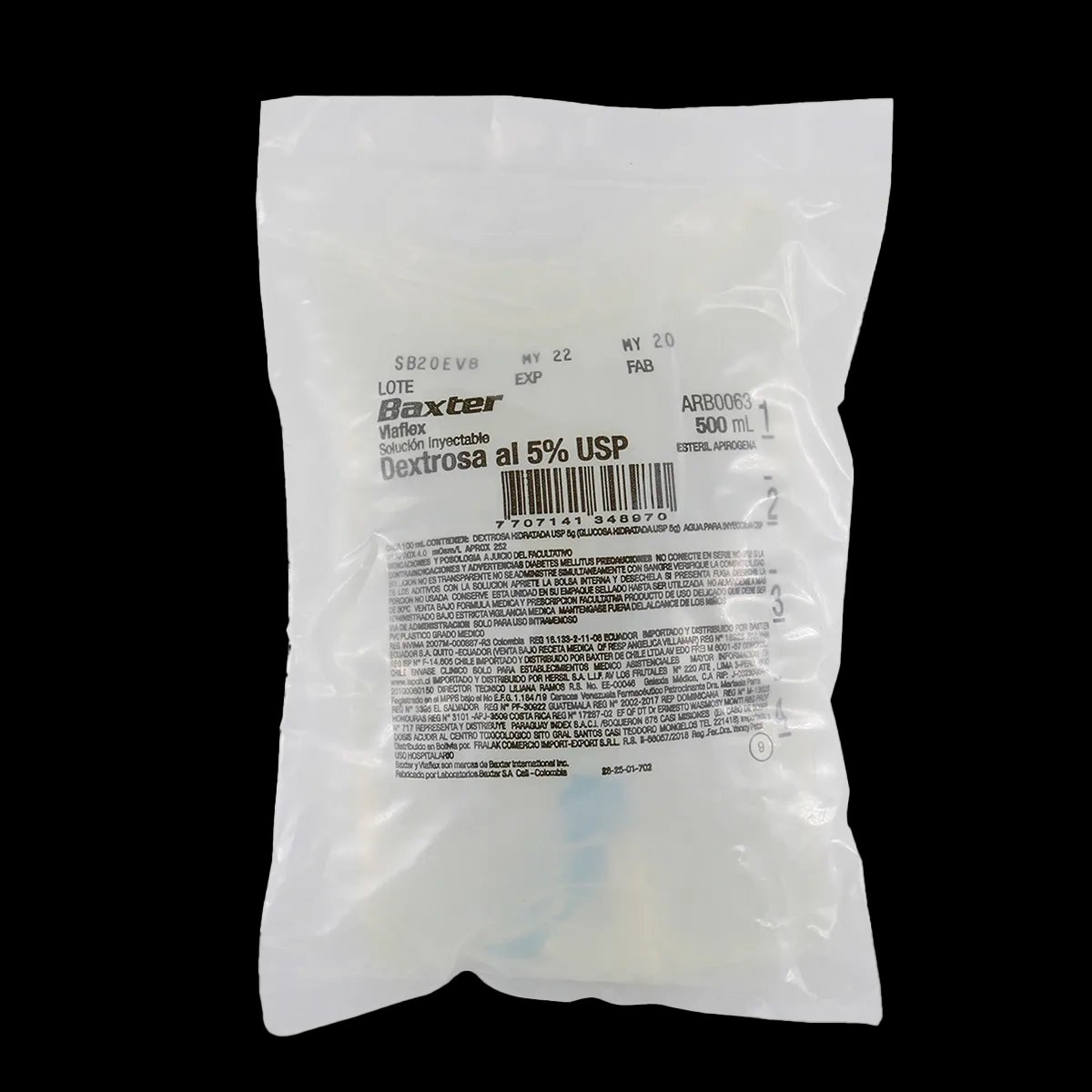dextrosa 5% ad arb0063 500 ml