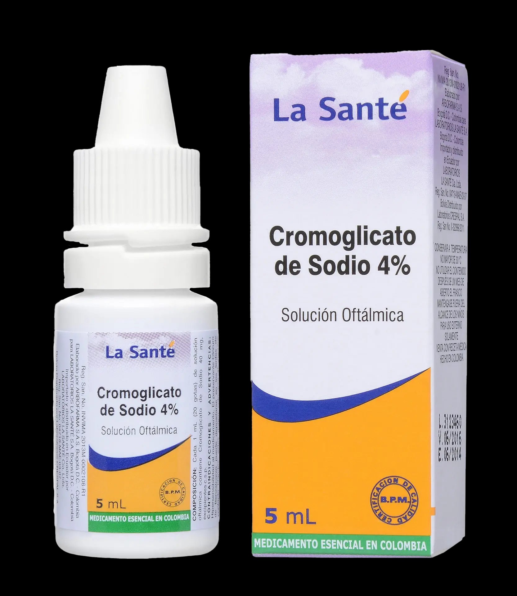 cromoglicato sodio 4% sol.oft 5 ml ls