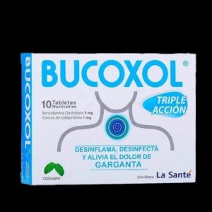 bucoxol t/a coolmint 10 tabletas