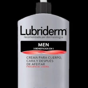 lubriderm men 3-1 c/frag 400 ml