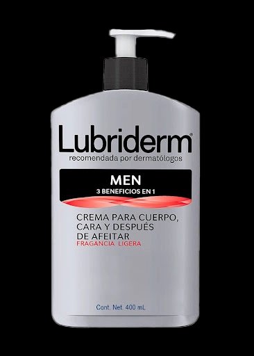 lubriderm men 3-1 c/frag 400 ml