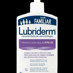 lubriderm locion uv 15 c/valv 750 ml