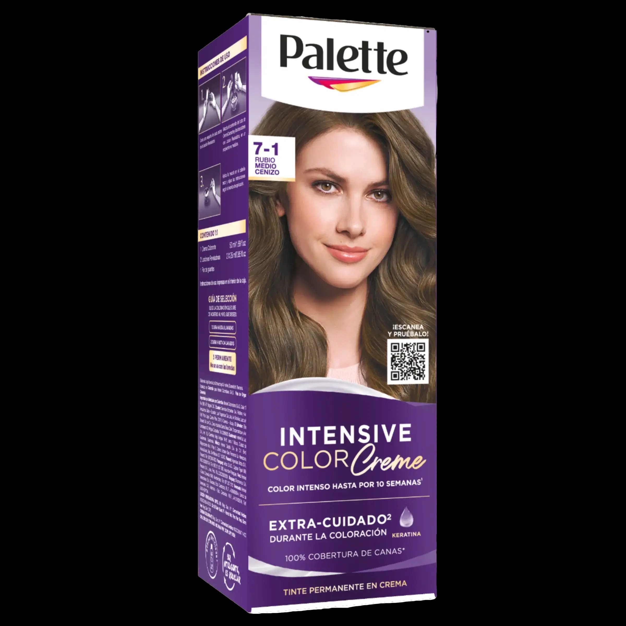palette col/cre tubo 7-1 rub/me/ce