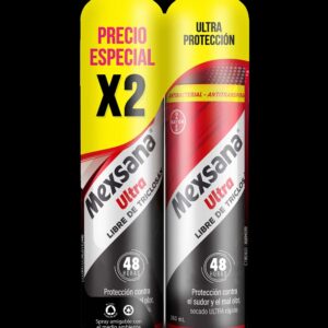 desodorante mexsana pies ultra 260 ml 2 und p.e