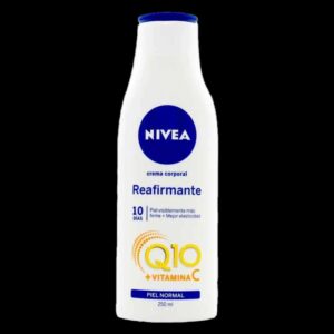 crema nivea b/milk reafirm q10 plus 250 ml