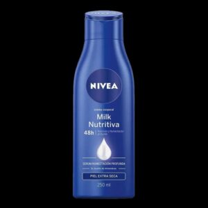 crema nivea b/milk nutrit/almend 250 ml