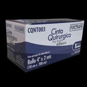 fixosafe cinta/ quirur alfa 10cmx2mt