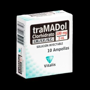 tramadol 100mg/2ml 10 ampollas vt