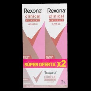 desodorante rexona aer cli/clas exp 91gr 2 und