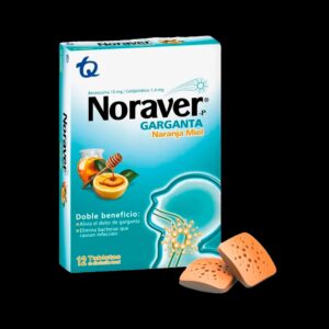 noraver naran/miel 12 tabletas